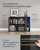 SONGMICS HOME Superschnelle werkzeuglose Montage, Sideboard Produktbild-Vorschau 5
