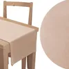 Voppi velúrový behúň na stôl 40x180 cm béžový Náhľad obrázku produktu 2