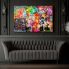Street Art Kids Love is the Answer Wandbild Leinwandbild Produktbild-Vorschau 2