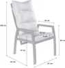 LC Garden Bondino II Positionsstuhl Aluminium/Polyester Produktbild-Vorschau 7