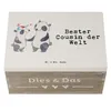 Mr. & Mrs. Panda Truhe Panda Bester Cousin der Welt 22 x 15 Produktbild-Vorschau 3