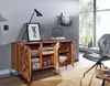 FineBuy Credenza in legno massiccio di Sheesham 145 cm con Anteprima dell’immagine prodotto 2