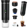 Tragbare Kaffeemaschine mit Digitalanzeige,3-in-1 Produktbild-Vorschau 1