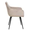 HOMLA SATORI FASO Stuhl Kord beige 58x62x79cm Produktbild-Vorschau 4