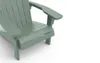 Keter Gartenstühle Troy Adirondack 2er Set vintage grün Produktbild-Vorschau 4