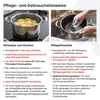 Kochtopf 2 L Ø 20 cm – Edelstahl Induktion Topf mit Produktbild-Vorschau 6