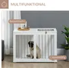 PawHut Hundekäfig, Haustierkäfig, Hundehütte, Hundebox Produktbild-Vorschau 4