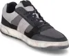 Bullboxer Herren Low Sneaker Schwarz Grau Leder Textil Produktbild-Vorschau 5