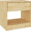 A wooden nightstand with a drawer and an open shelf. Náhled obrázku produktu