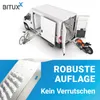 Bituxx klappbare Stahl Auffahrrampe 1,8m 200kg Silber Produktbild-Vorschau 5