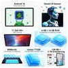 A collage of marketing images showcasing the features of a tablet. Produktbild-Vorschau