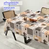 Tischdecke Wachstuch Premium Ornamente Beige Robust Produktbild-Vorschau 2