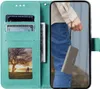 A person is holding a phone case with a phone inside. Produktbild-Vorschau