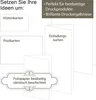 TATMOTIVE F01M50 Fotokarton Fotopapier 250g matt weiß / Produktbild-Vorschau 4