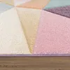 Teppich Kurzflor Modern Trendig Pastell Geometrisches Produktbild-Vorschau 2