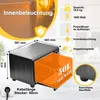 ICQN 50L Minibackofen mit Umluft, 1800 W, Drehspieß, Produktbild-Vorschau 3