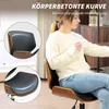 HOMCOM Homeoffice Stuhl Schreibtischstuhl höhenverstellbar Produktbild-Vorschau 4