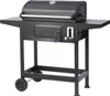 A black charcoal grill on a white background. Podgląd zdjęcia produktu