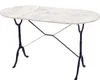 Bistrotisch Gastro Marmortisch Gusseisen Gartentisch Tafel Produktbild-Vorschau 2