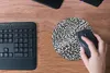 MuchoWow® Mauspad Mousepad Muster - Pantherdruck - Schwarz Produktbild-Vorschau 4