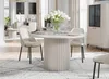 Design Esstisch Tisch Roma DO-8 rund Esszimmer 120 x 75 cm Produktbild-Vorschau 2