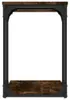 vidaXL Bočný stolík Smoked Oak 50x35x52 cm odvodený výrobok Náhľad obrázku produktu 5