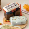 Mała dostawa Kiki 4 zamki Bento Box Dzikie kwiaty Podgląd zdjęcia produktu 4