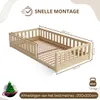 Crazy Pine Kinderbett 100x200 cm – Massives Montessori Produktbild-Vorschau 22