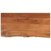 vidaXL Tischplatte 80x40x2,5 cm Rechteckig Massivholz Produktbild-Vorschau 1