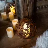 Décoration boule métallique – anneaux D23cm, structure Voir les images du produit 16