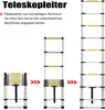 ACXIN 4,4M teleskopický žebřík Nosnost 150KG Multifunkční Náhled obrázku produktu 7