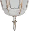 Außenwandlampe Aluminium Glas H: 50,5 cm IP44 in Weiß Gold Produktbild-Vorschau 5