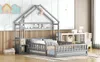Sweiko 140 x 200cm Kinderbetten, Flachbetten, Hausbetten Produktbild-Vorschau 15