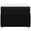 Boxspringbett mit Matratze Schwarz 90x190 cm Stoff Produktbild-Vorschau 4