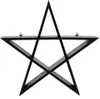 Nástěnná police, pentagram SD2220 (jedna velikost) (černá) Náhled obrázku produktu 1