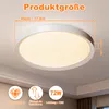 XINZI 72W LED stropní svítidlo pro vlhké prostory Ø45cm Náhled obrázku produktu 2