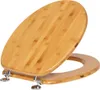 5five Simply Smart WC-Sitz Bamboo, Toilettensitz , Bambus, Anteprima dell’immagine prodotto 1