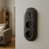 Coperchio retrò in porcellana da incasso I PR1 grigio scuro Anteprima dell’immagine prodotto 10