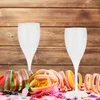 Relaxdays Sektgläser Kunststoff, 6er Set, bruchfest & Produktbild-Vorschau 2