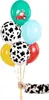 Ballons ferme 30cm multicolore 6pcs Voir les images du produit 6