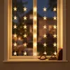 Cortina de luces LED con 30 estrellas - 90 x 120 cm - con Vista previa de la imagen del producto 5