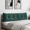 vidaXL Coussin de dossier Vert foncé 160 x 24 x 50 cm Voir les images du produit 2
