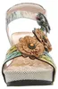 Laura Vita Laura Vita Keilsandalette Beige Produktbild-Vorschau 22