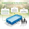 Rechteckiger Frame Pool - 450x220x84 cm - 7-teilig  S65 Produktbild-Vorschau 3