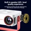 AIORBER Mini Beamer 1080P Full HD mit WiFi & Lautsprecher, Produktbild-Vorschau 2