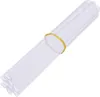 A bundle of clear PVC tubes bound together with a yellow rubber band, presented on a white background. Náhľad obrázku produktu