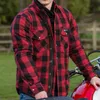 Merlin Axe Motorrad Hemd, schwarz/rot, L Produktbild-Vorschau 5