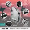 Reitstiefeltasche Deluxe grau Produktbild-Vorschau 3