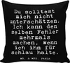 Mr. & Mrs. Panda Sofakissen Du solltest mich nicht... - Produktbild-Vorschau 1