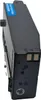 A black toner cartridge with a blue label. Produktbild-Vorschau